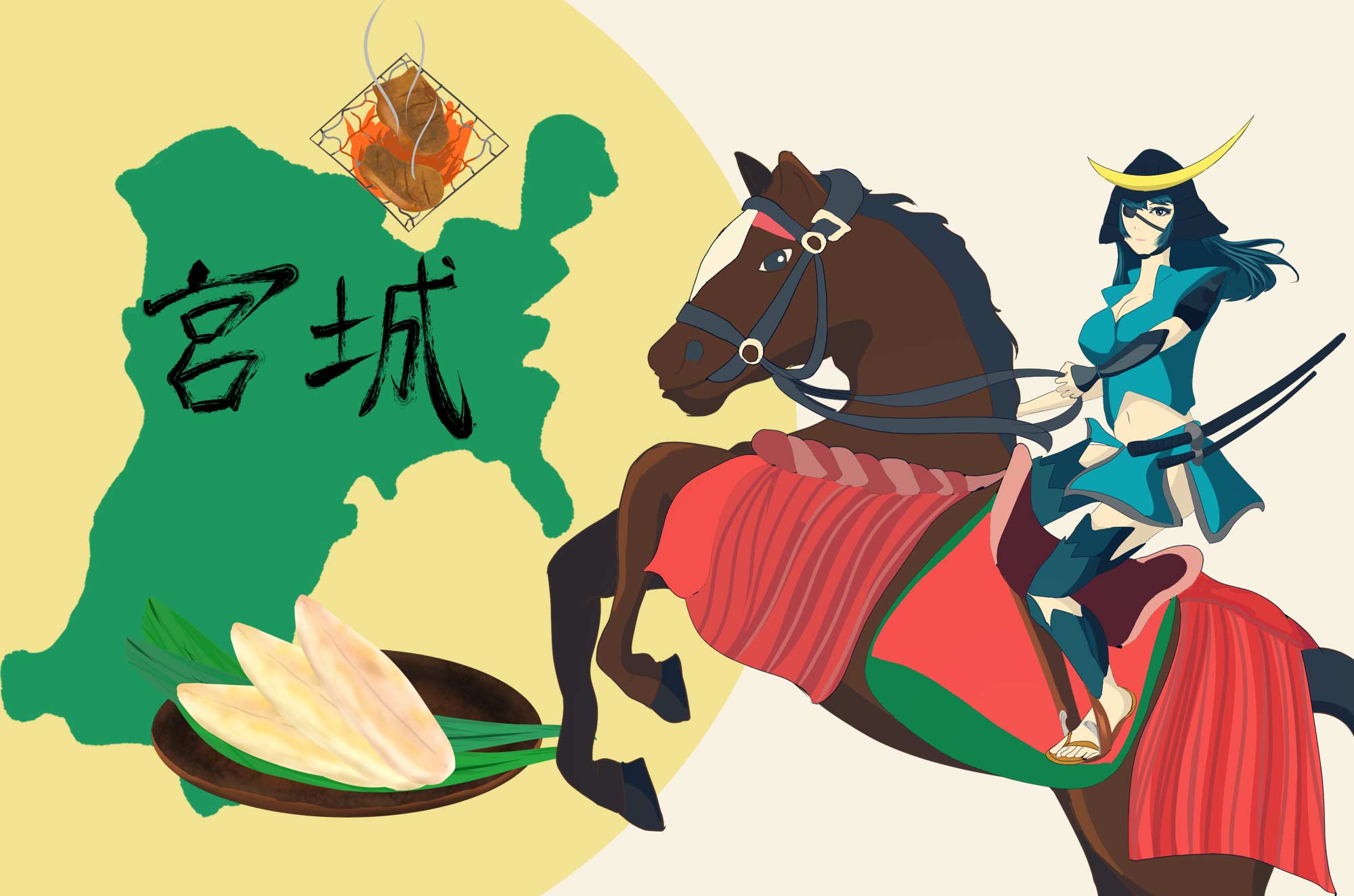 伊達政宗 イラスト 無料