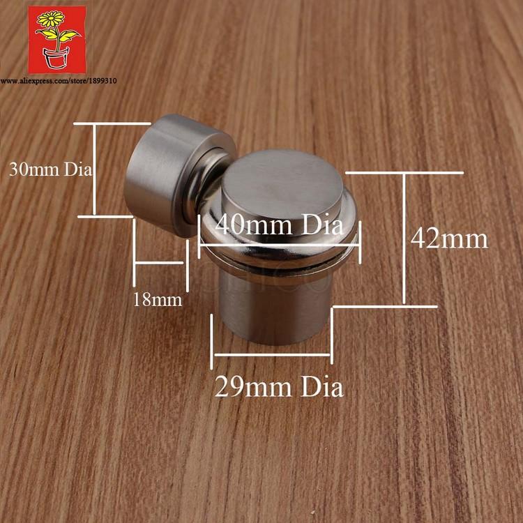 CHICOO Floor Mounted Door Stops MDS008SS