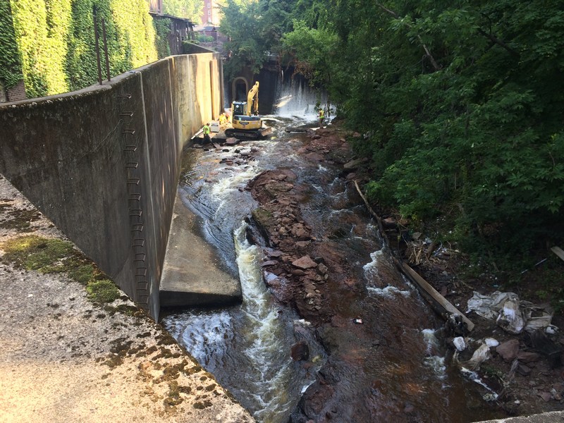 Chicopee Concrete Springfield Flood Control Chicopee Concrete