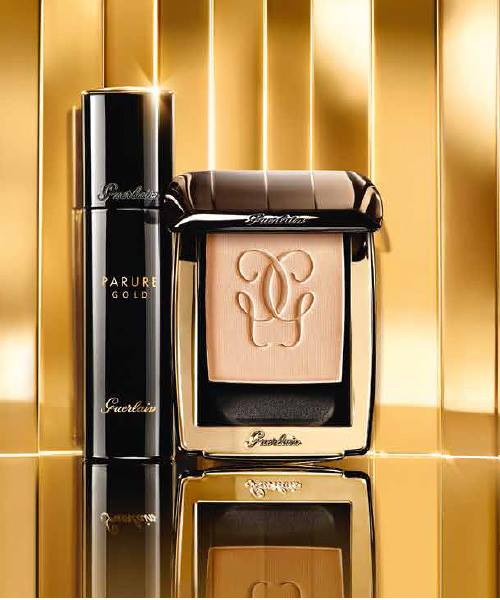 Guerlain Parure Gold Foundation and L'Or for Fall 2015 Beauty Trends