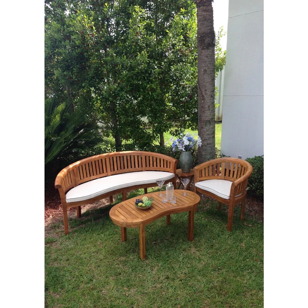 Cushion For Triple Peanut Bench by Chic Teak only 130.97