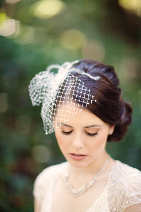 Wedding Wisdom Choosing The Perfect Birdcage Veil By Percy Handmade