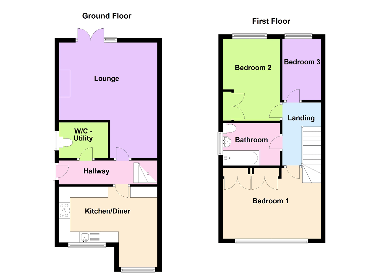 3 Bedroom SemiDetached For Sale in York Road, Ashingdon, Rochford