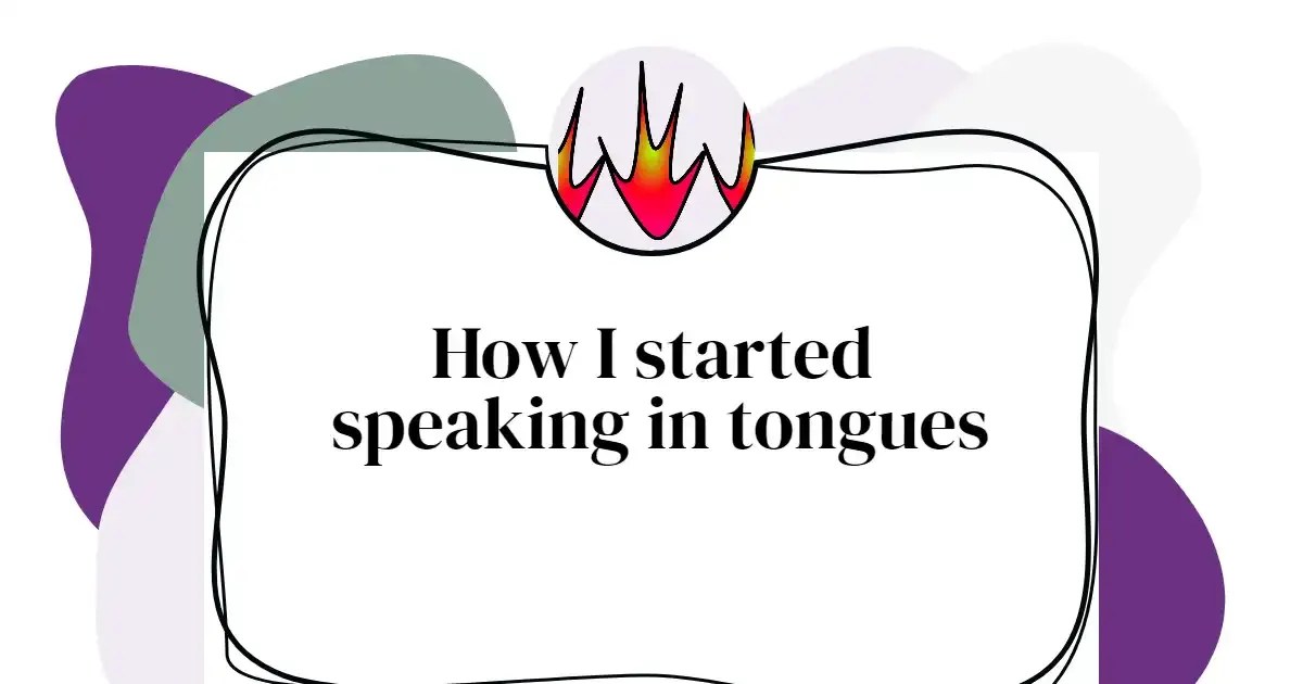 How I started speaking in tonguesAmadi Achinike