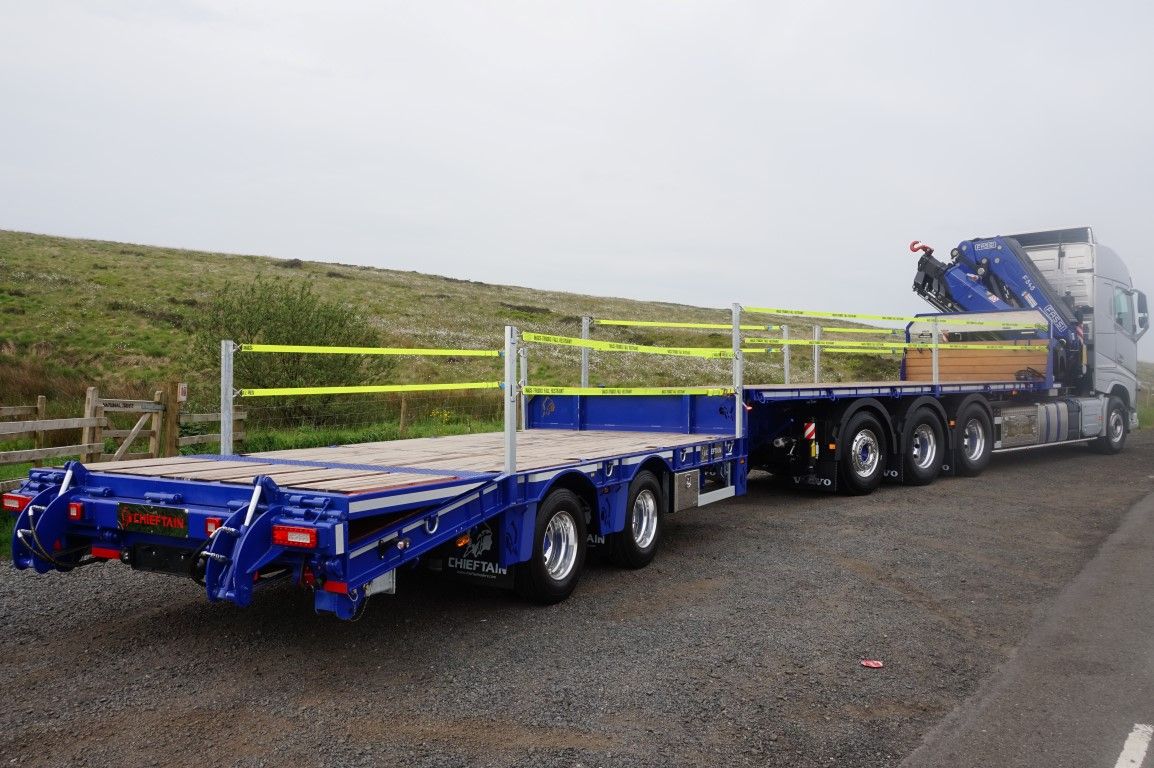 2 Axle Commercial Drawbar Chieftain Trailers