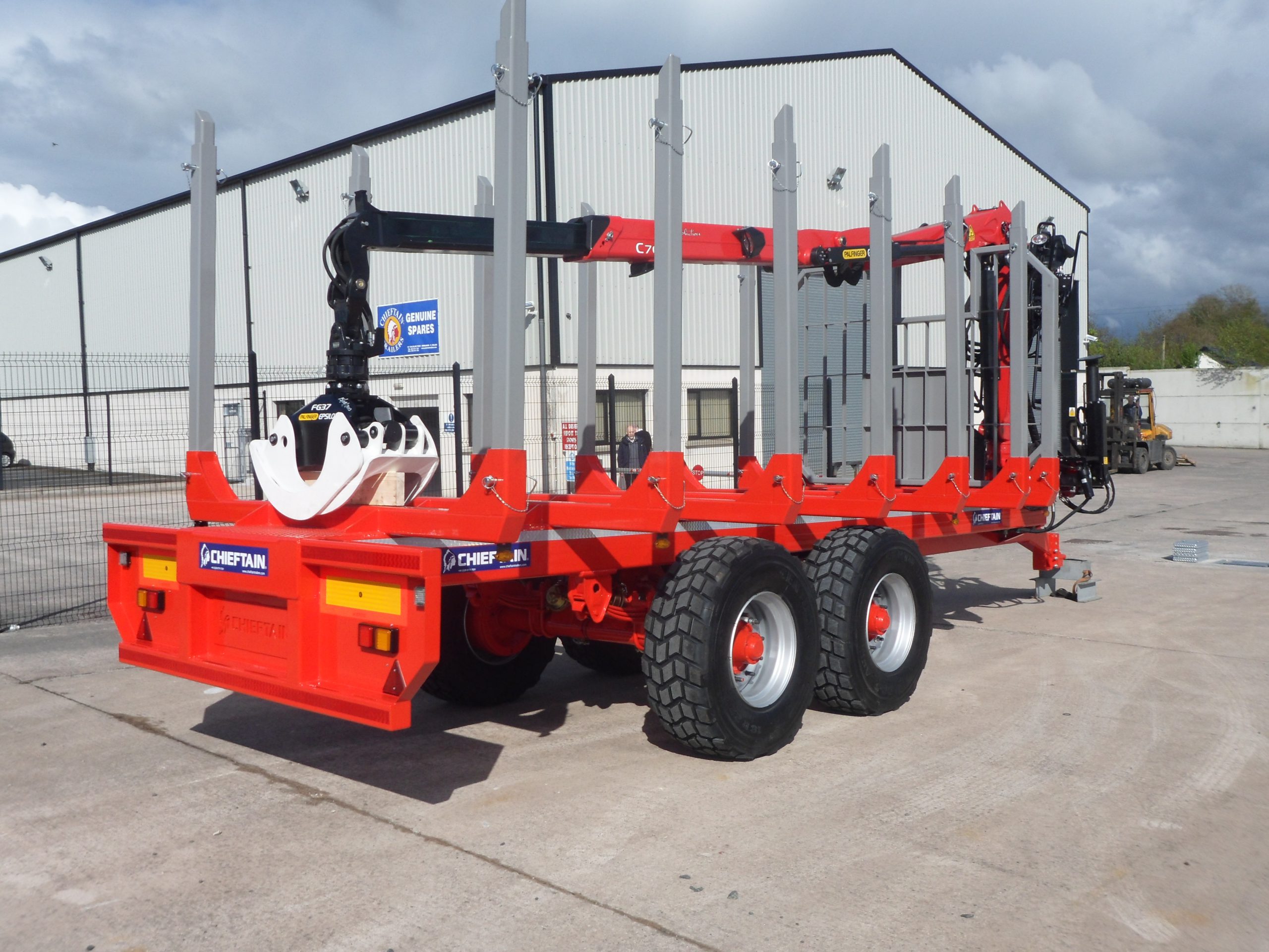 2 Axle Timber Trailer Chieftain Trailers