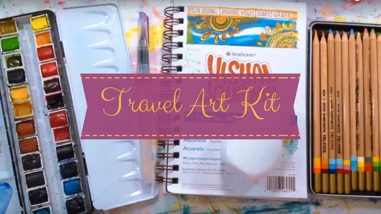 Build Your Own Travel Art Kit Chigirie