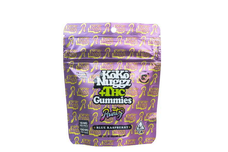 Gummies Runtz Blue Raspberry Canadian Cannabis Store Online