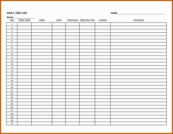 Expense Tracker Excel Template Download