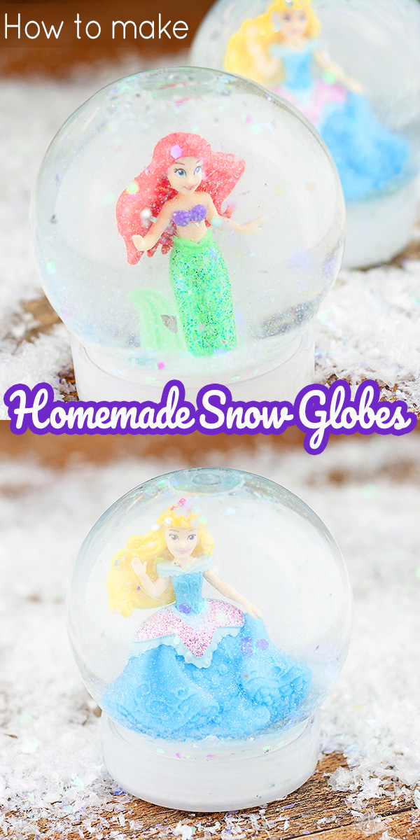 How to Make a Homemade Snow Globe Kids Christmas Craft