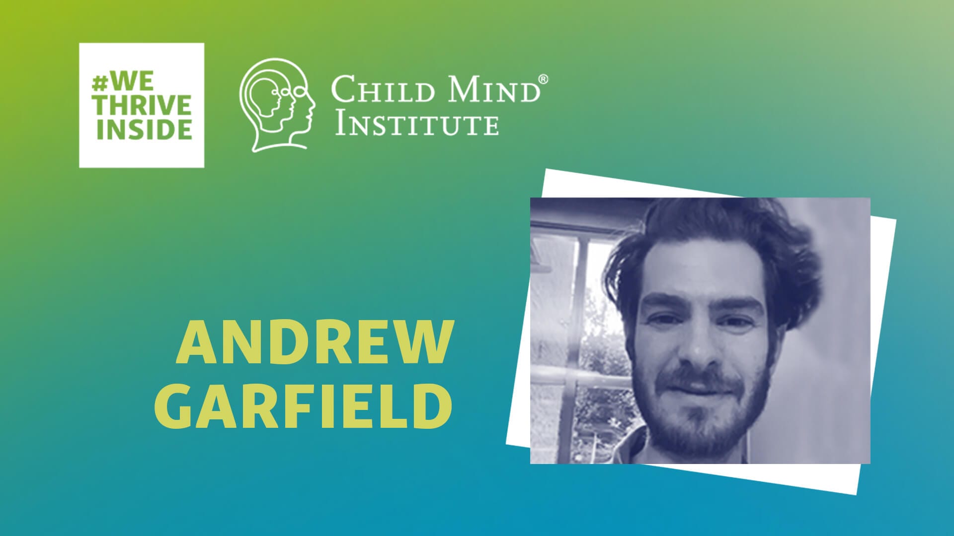 Andrew Garfield talks about mental health & COVID19 WeThriveInside