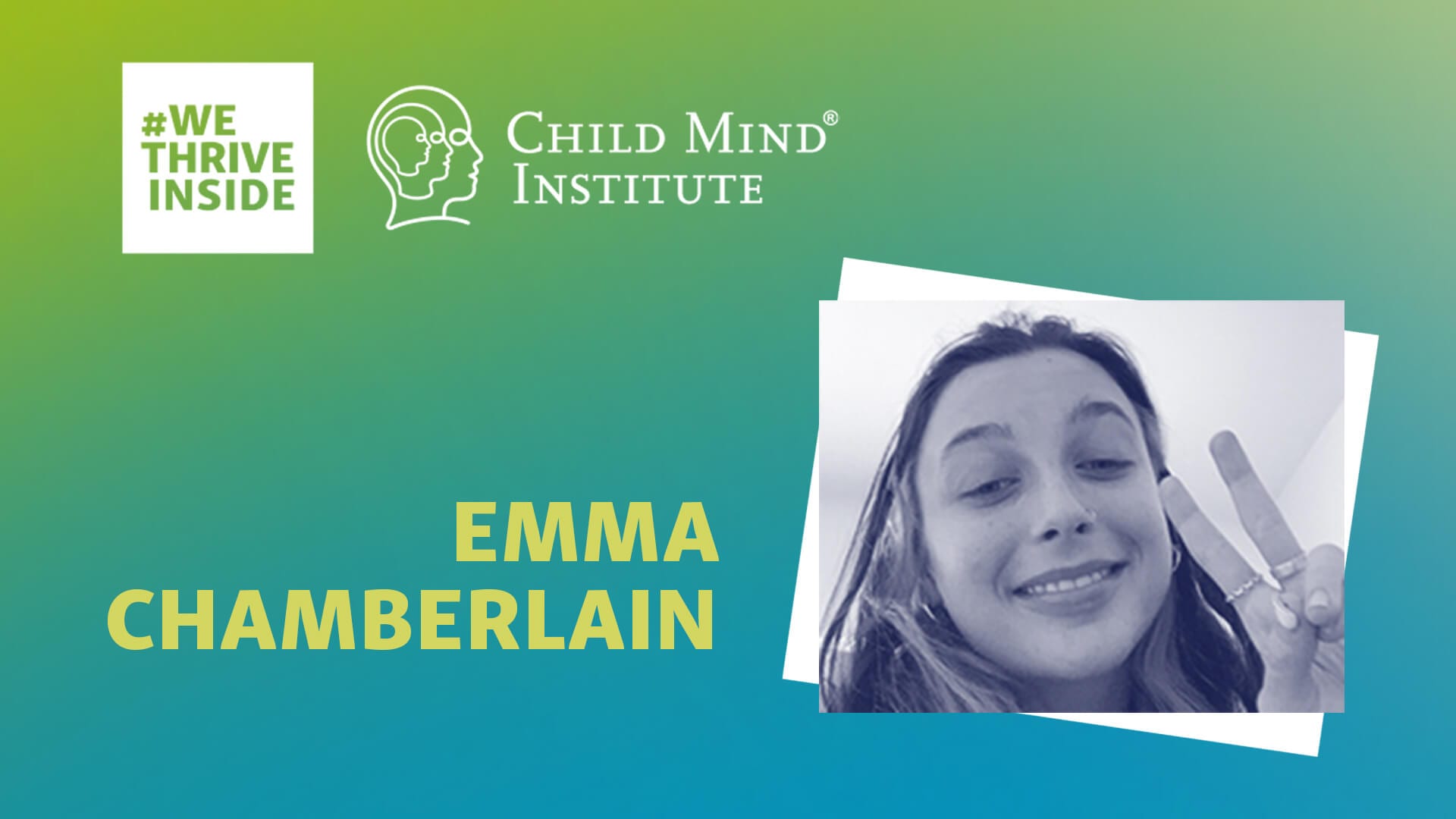 Emma Chamberlain talks mental health & COVID19 WeThriveInside