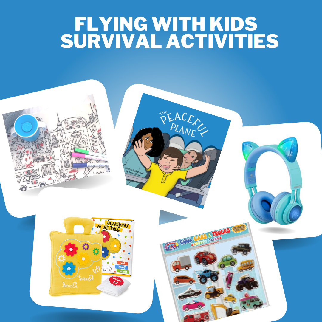 9 Tips on Flying with Kids, Toddlers and Babies for a Peaceful Flight