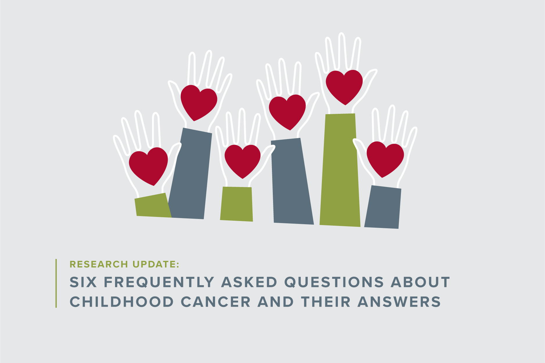 Six frequently asked questions about childhood cancer and their answers
