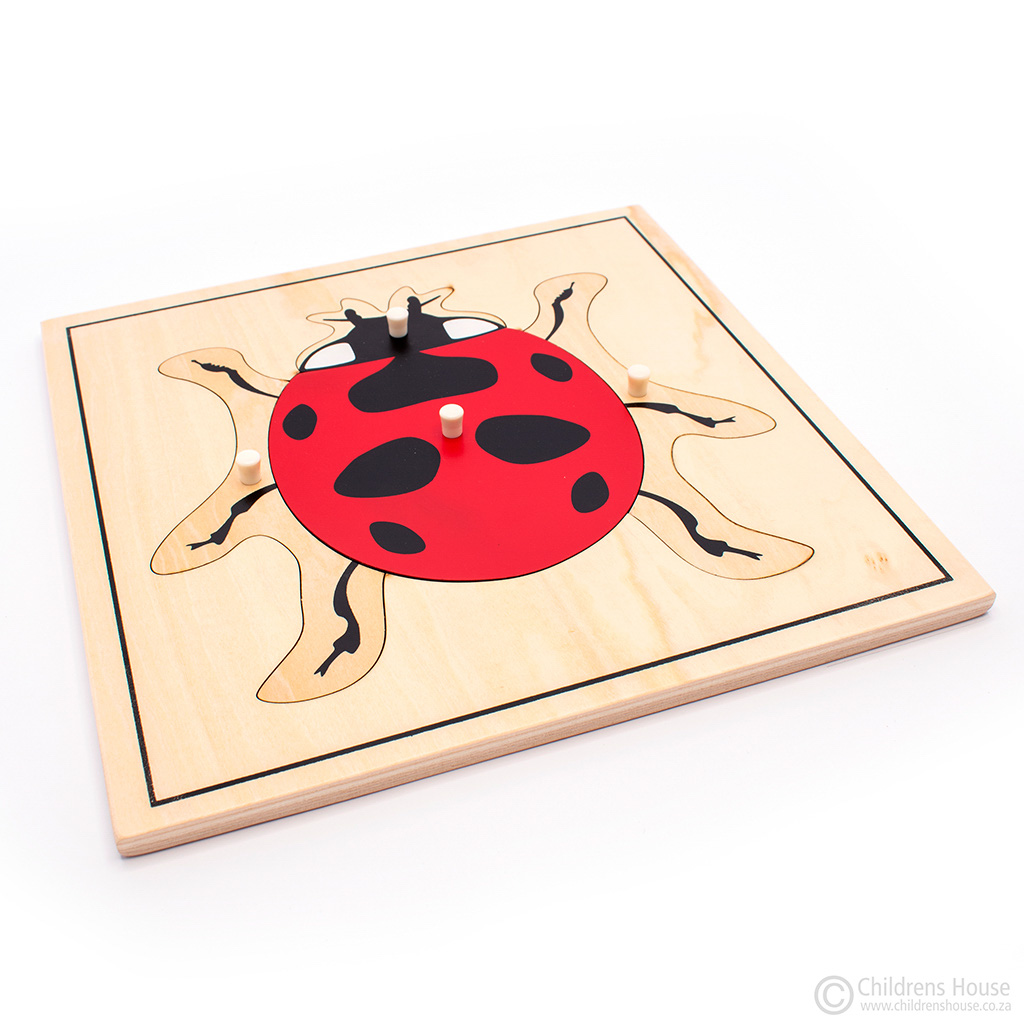 The Ladybird Puzzle Childrens House Montessori Materials ladybird