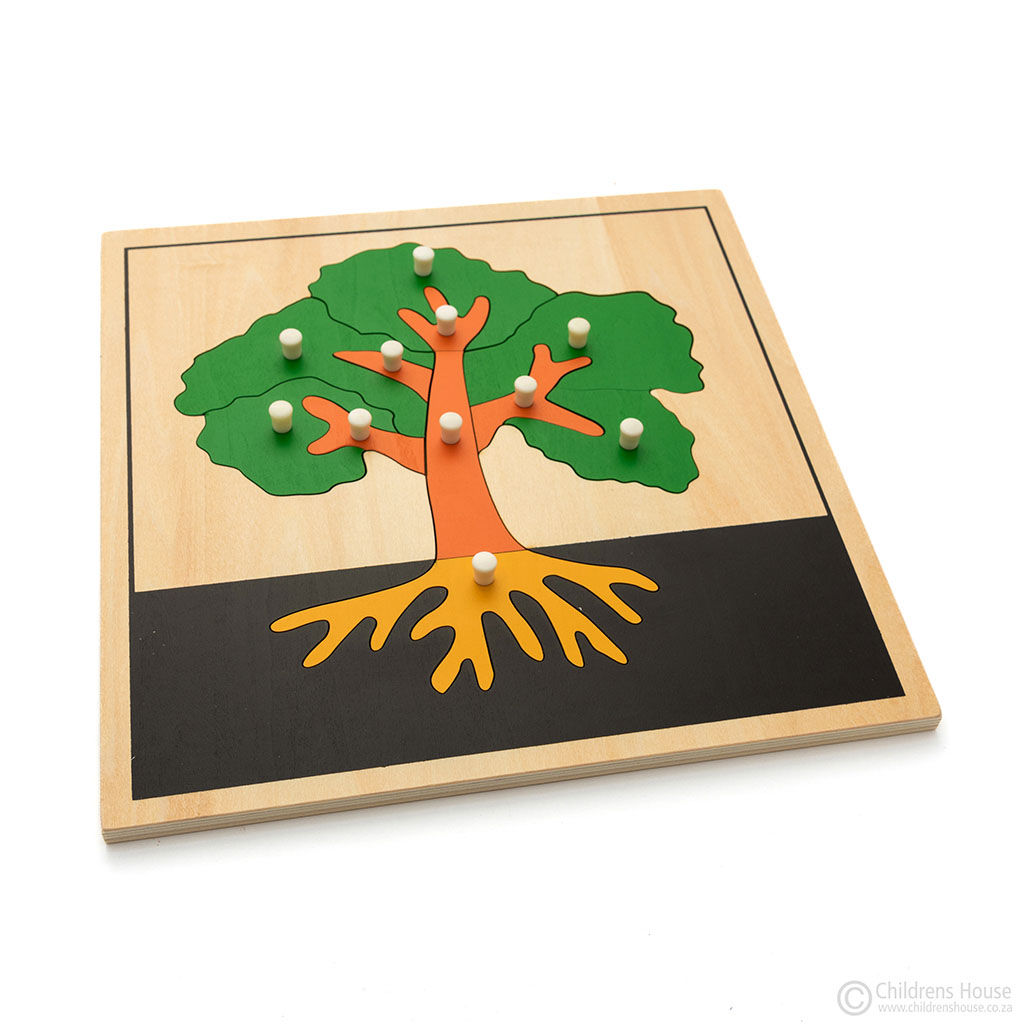 The Tree Puzzle Childrens House Montessori Materials learn the