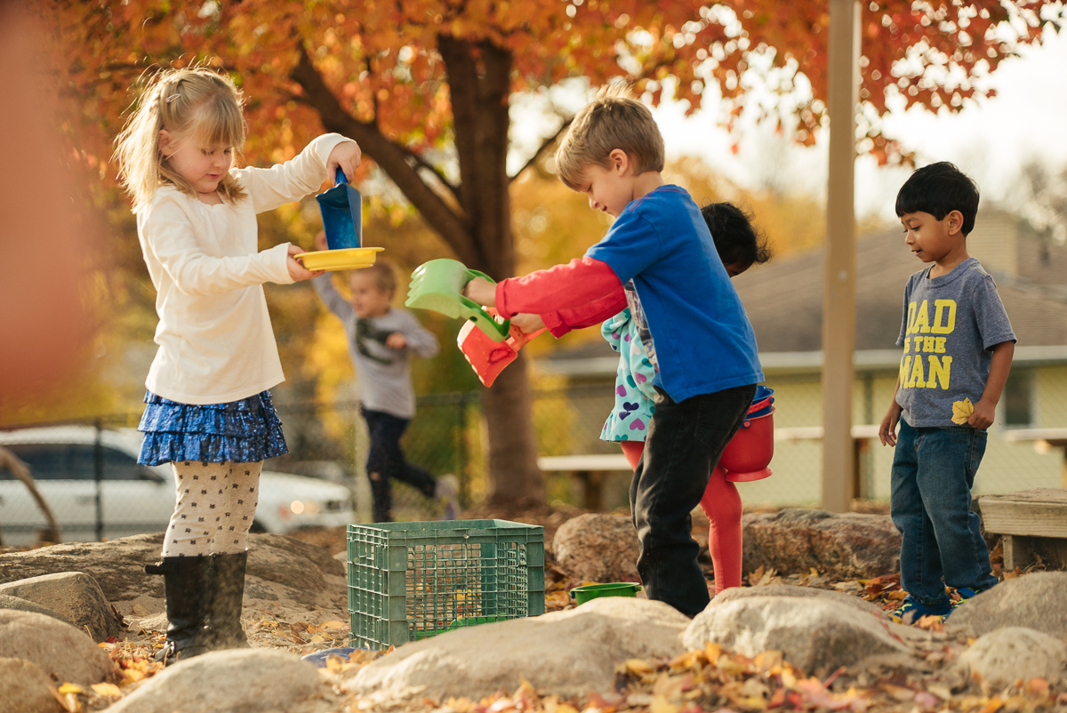 Natural Playground Montessori Children's Room