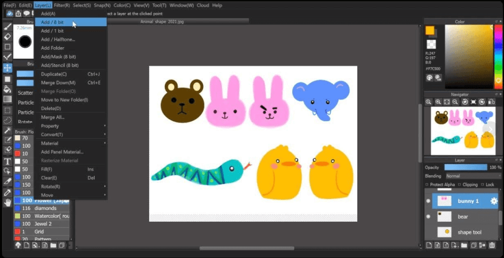 Digital Art Events 2023 Beginner Digital Art (6+) LIVE Virtual Art Class 20222023 Child's