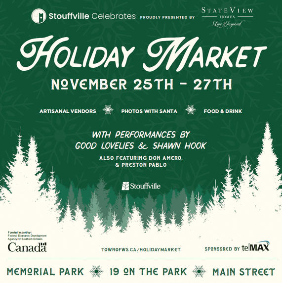 Stouffville Holiday Market Child's Life Kids Event Guide York Region