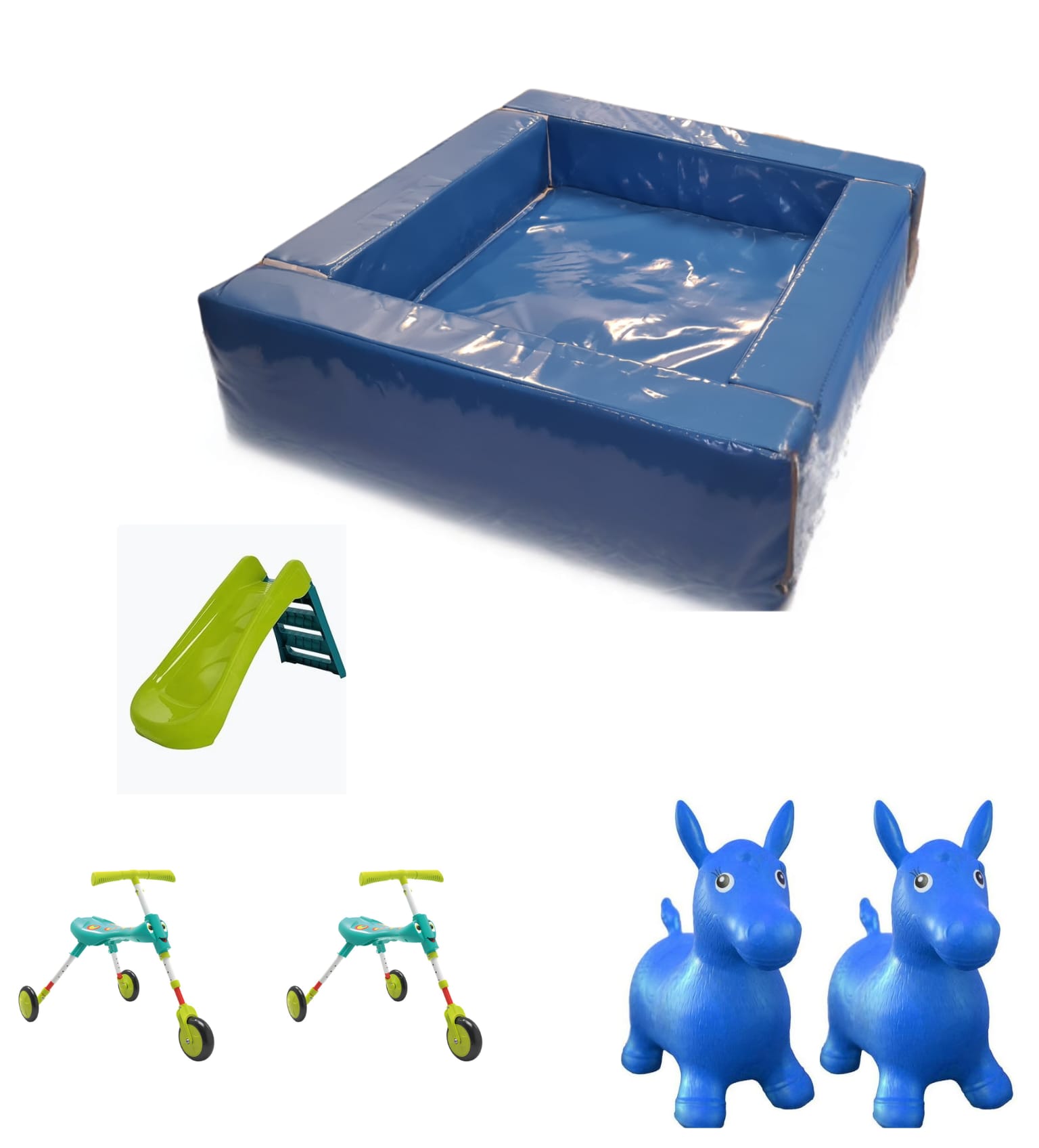 Ice Blue Ball Pit Package Childsplay Hire