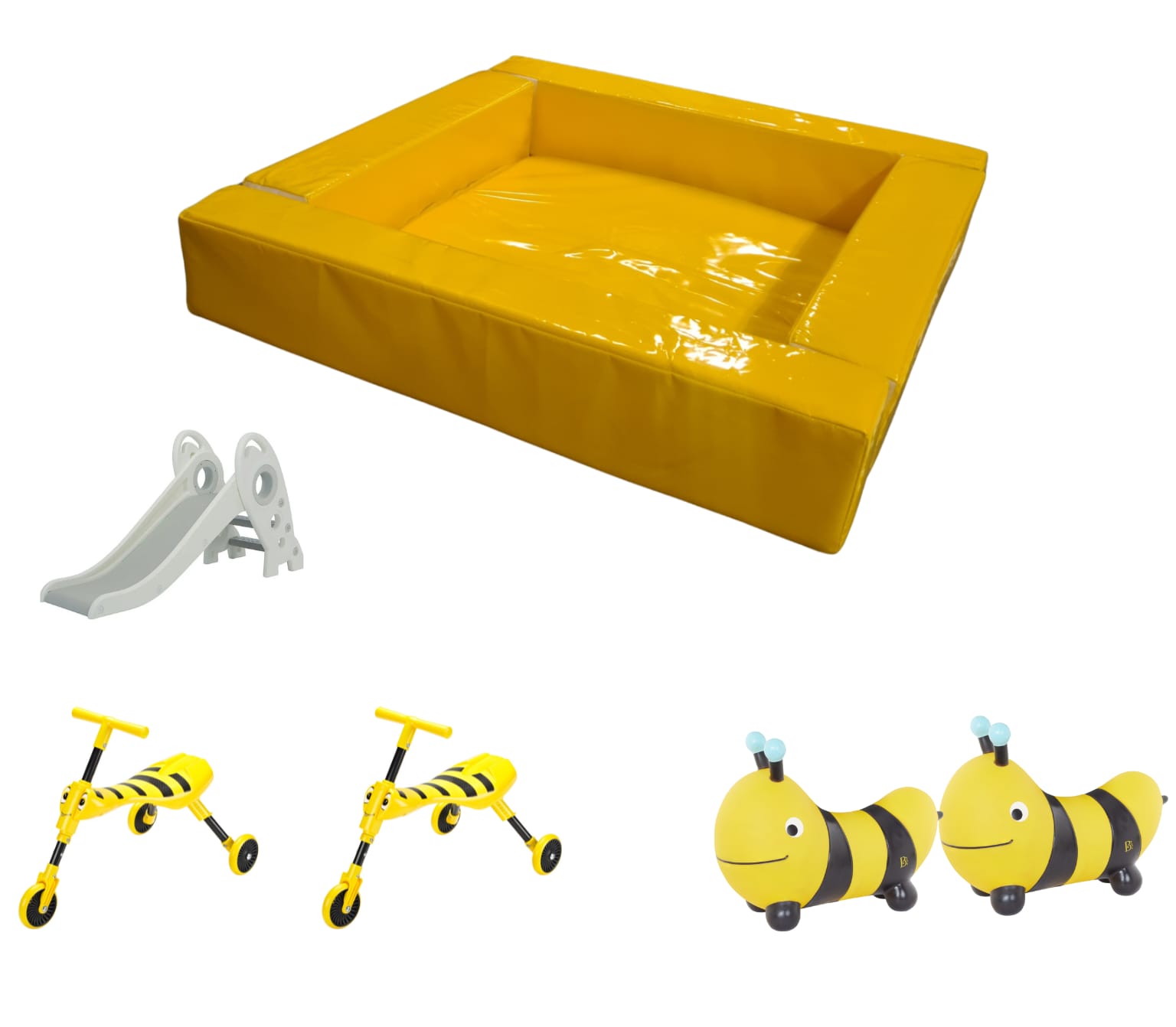Yellow Ball Pit Package Childsplay Hire