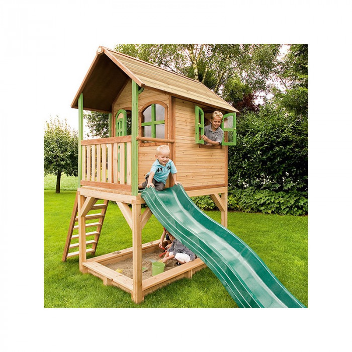 A Wooden Playhouse With Slide A Buying Guide