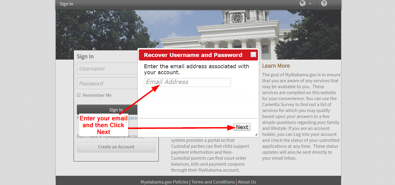 Immprint Login Alabama