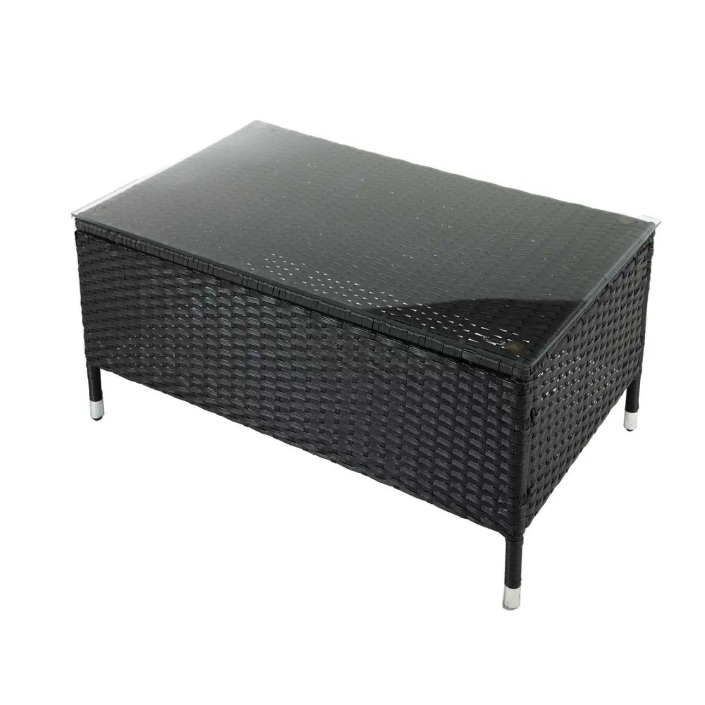 Grey Rattan Coffee Table Childwall Table & Chair Hire Childwall