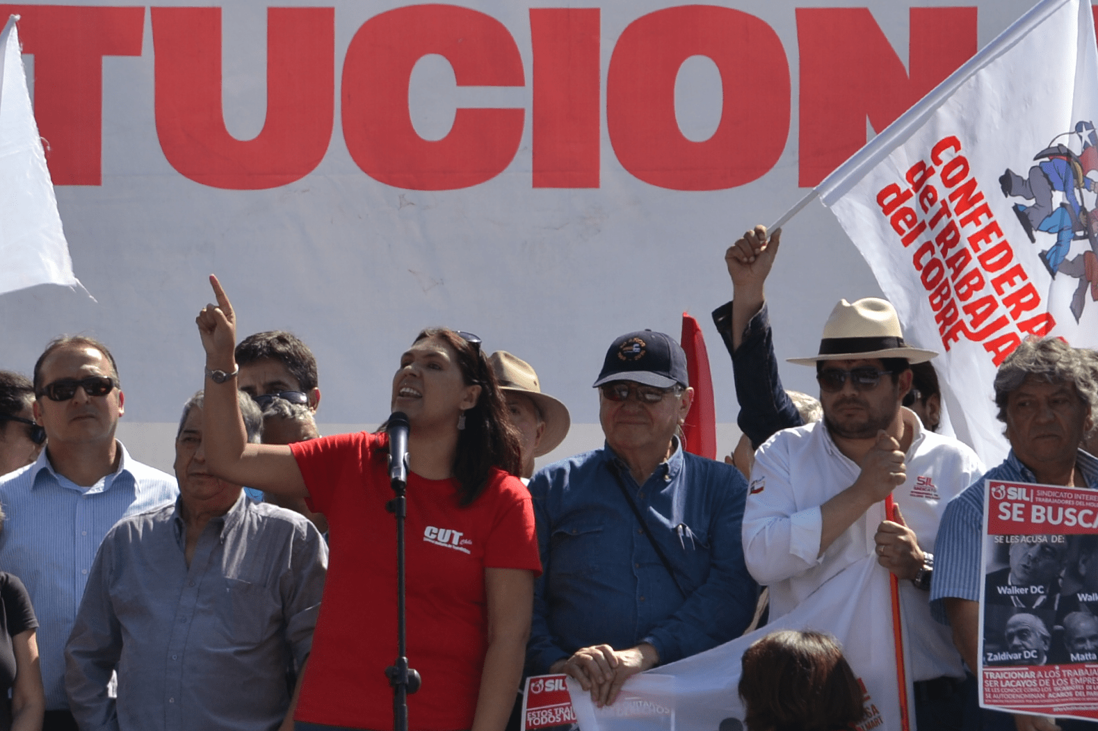Salariés et étudiants en grève contre la réforme du travail ¡ Chile