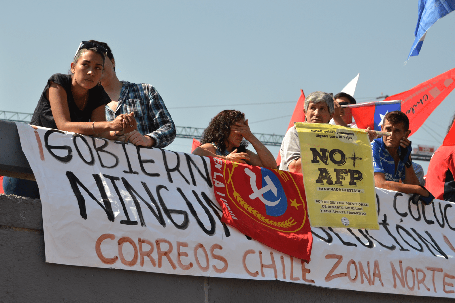 Salariés et étudiants en grève contre la réforme du travail ¡ Chile