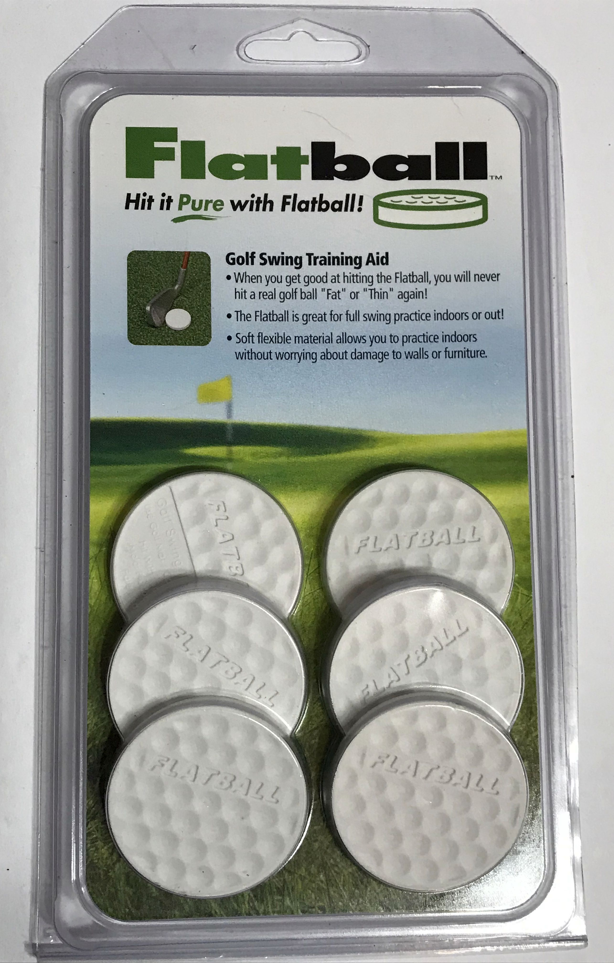 NOS Valor Products Flatball Golf Swing Training Aid eBay