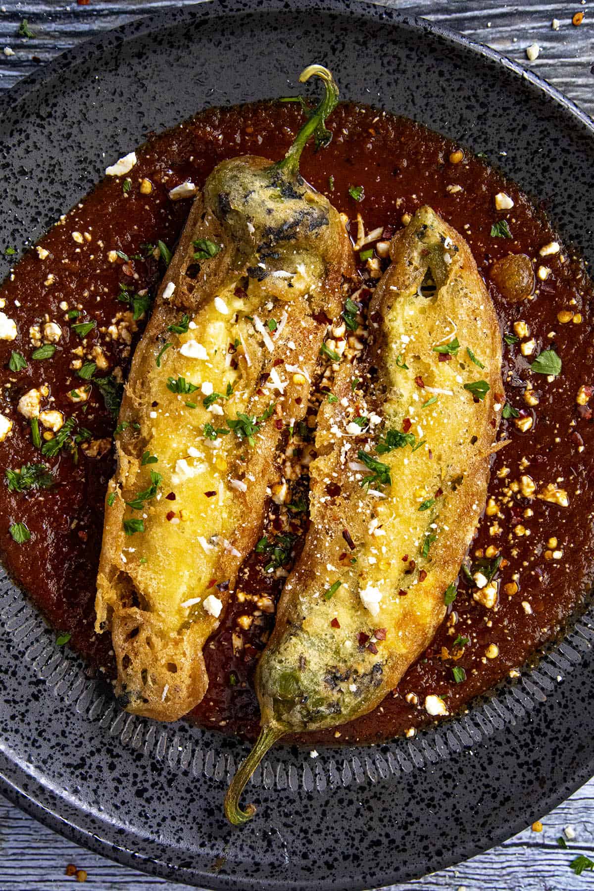 That's why i try to make it less often even if it is so yummy. Classic Chiles Rellenos Recipe Chili Pepper Madness