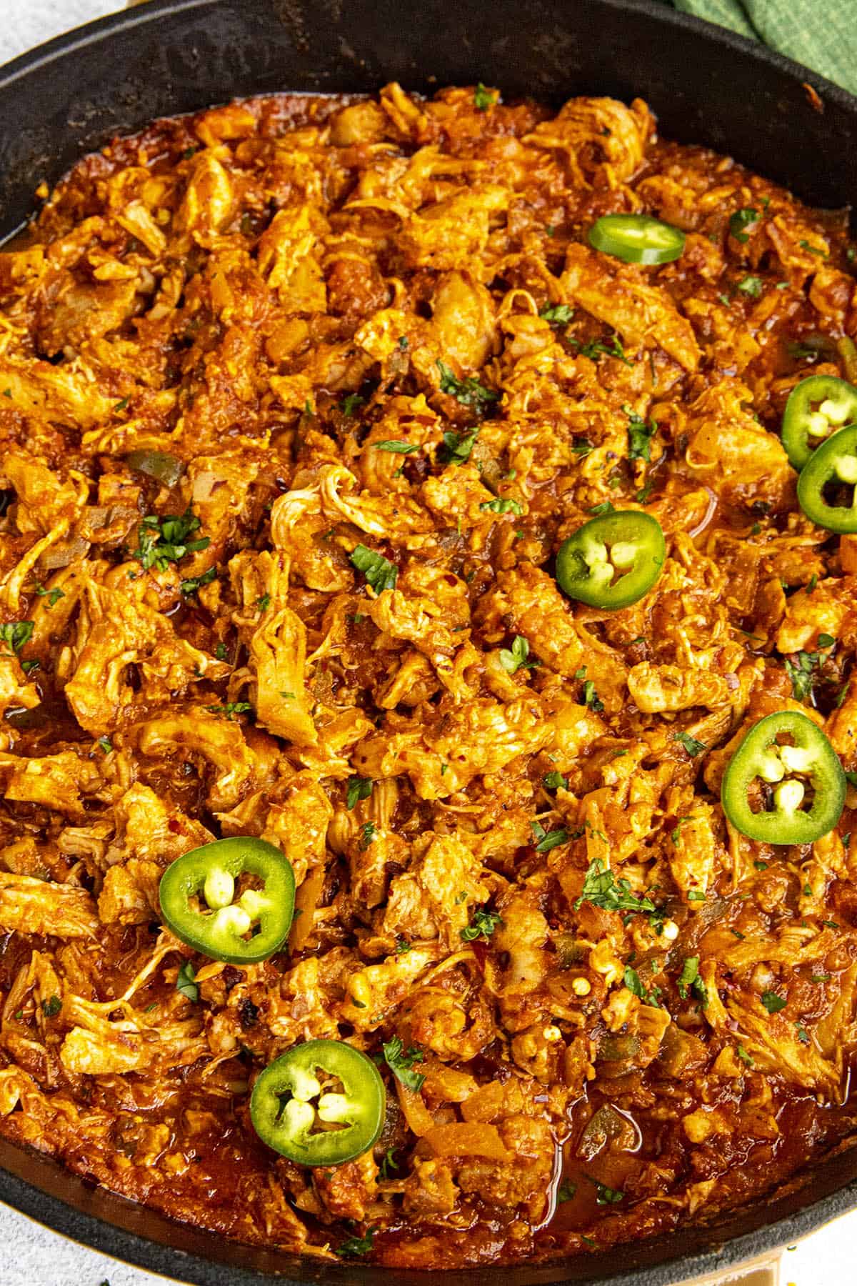 Chicken Tinga (Chipotle Shredded Chicken) Recipe Chili Pepper Madness
