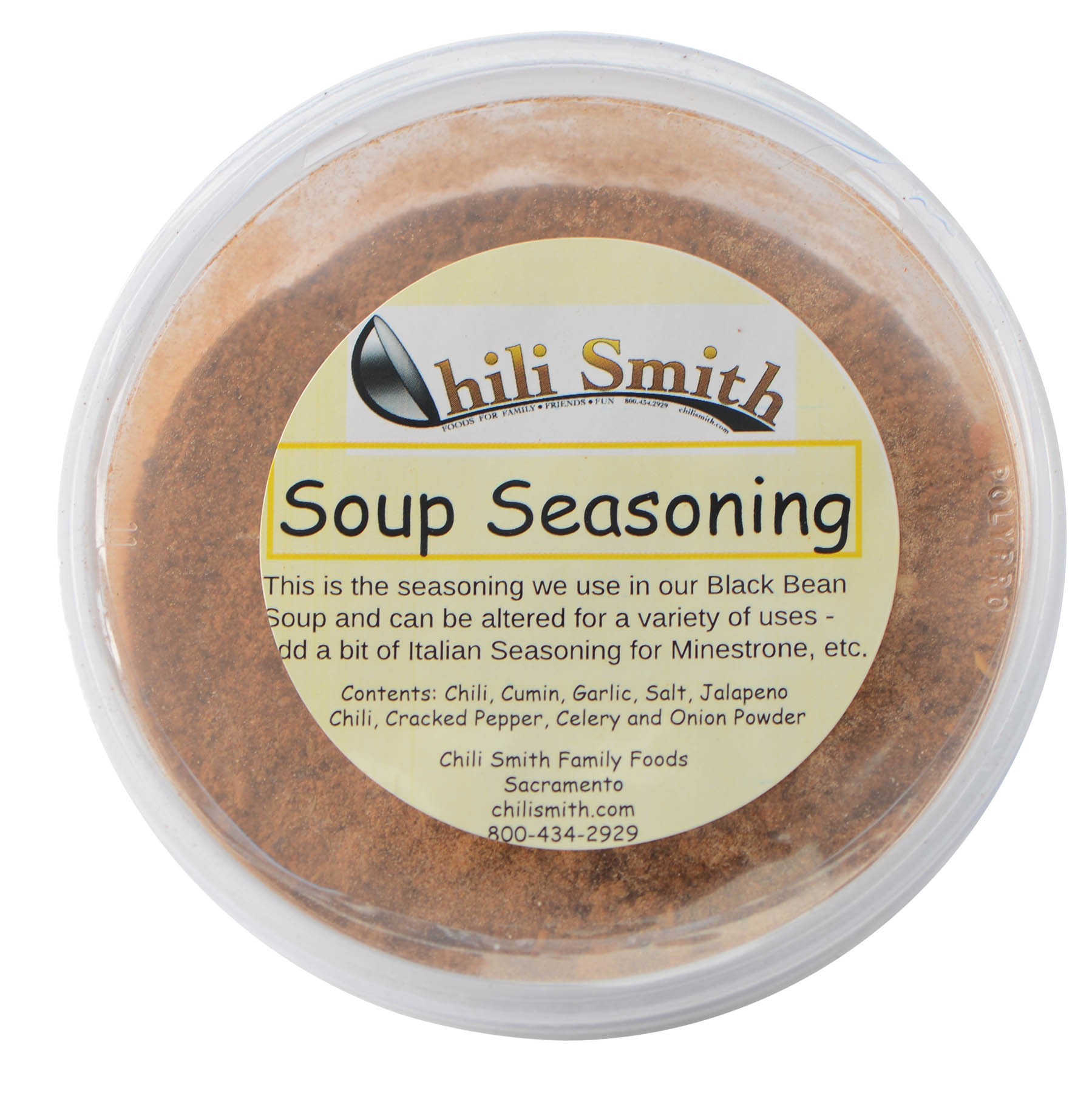 Chili Smith Bean And Soup Seasoning 3 oz.1/2 cup Chili Smith