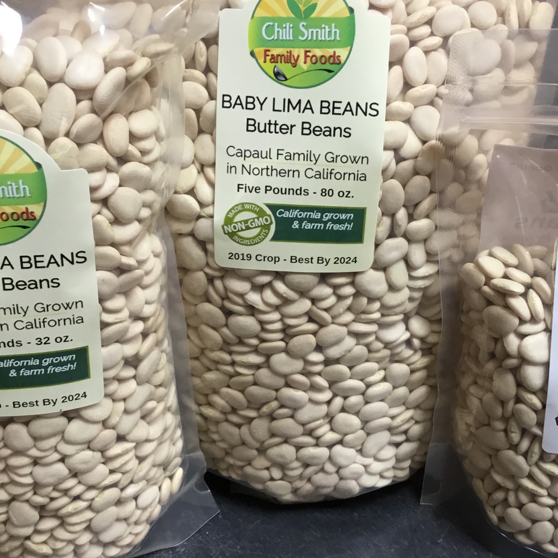 Baby Lima/Butterbeans Chili Smith Family Foods