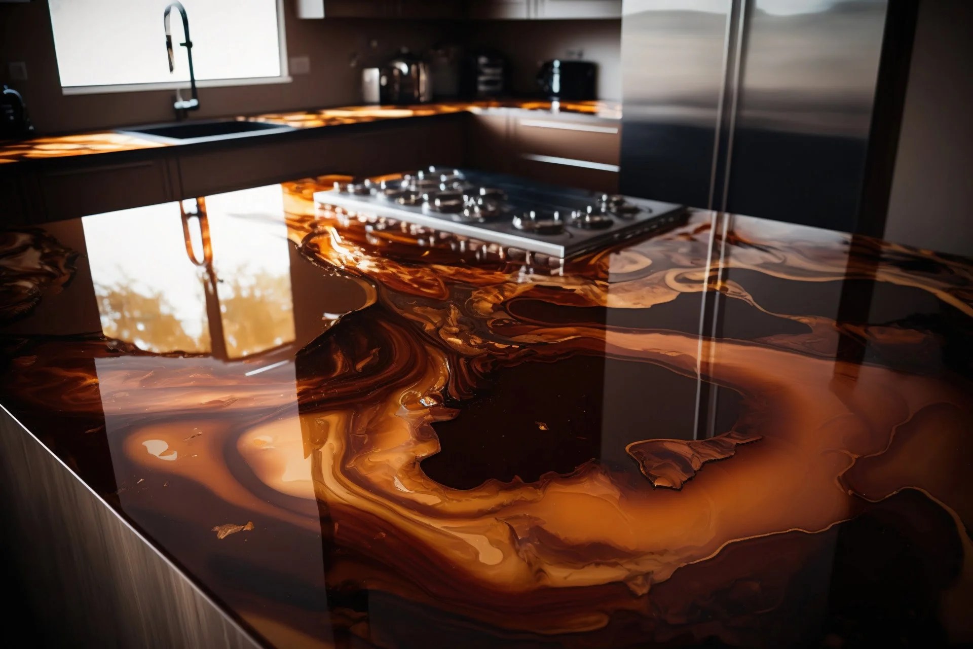 Tabletop & Countertop Epoxy Resin Coating CHILL EPOXY