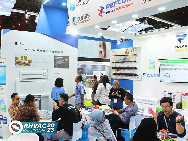 Polar Group di Refrigeration & HVAC Indonesia 2023