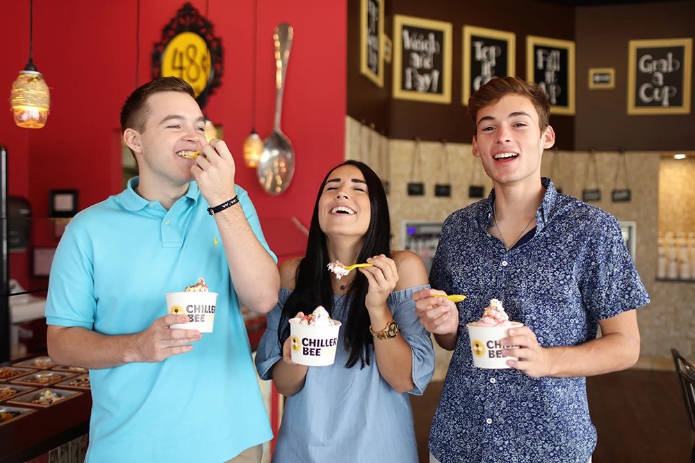 About Us Chiller Bee Frozen Yogurt