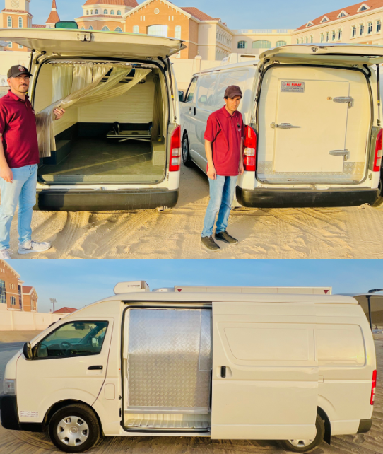 Refrigerated Van for Rent in Dubai, UAE Chiller Vans Transport