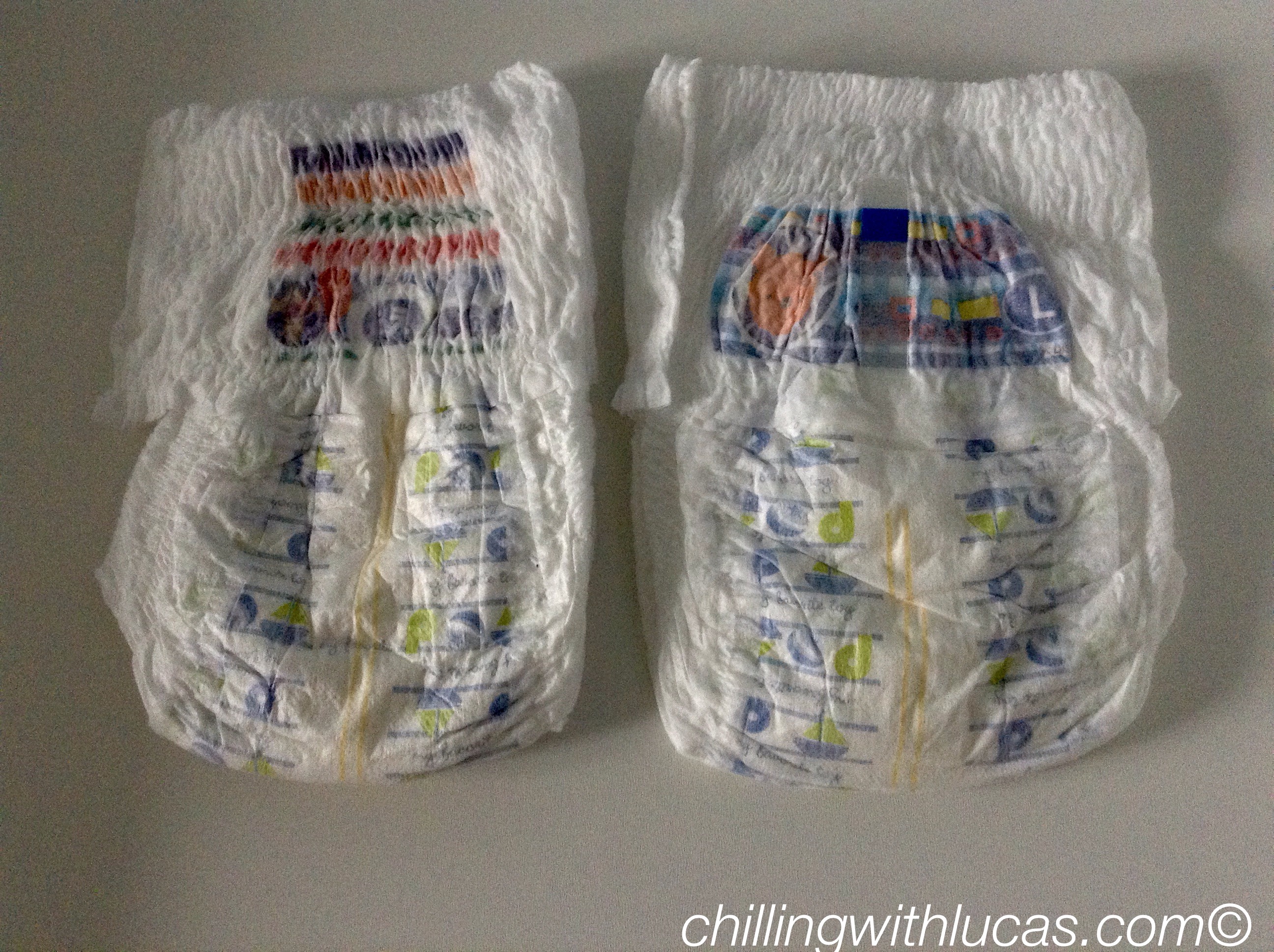 Japanese Moony Nappy Review Chilling with Lucas