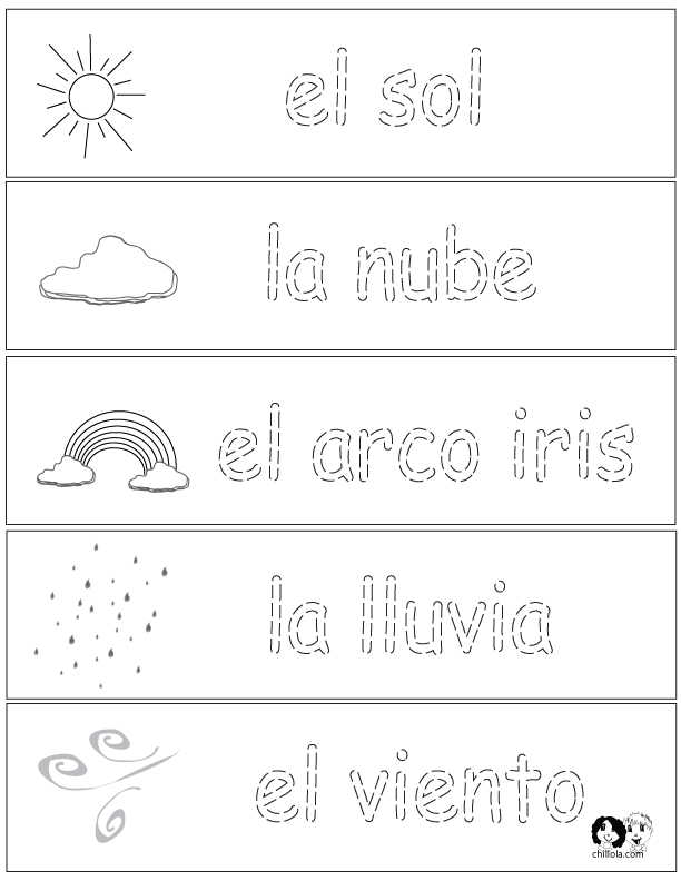 Spanish Printable Activities Helping Ninjas™