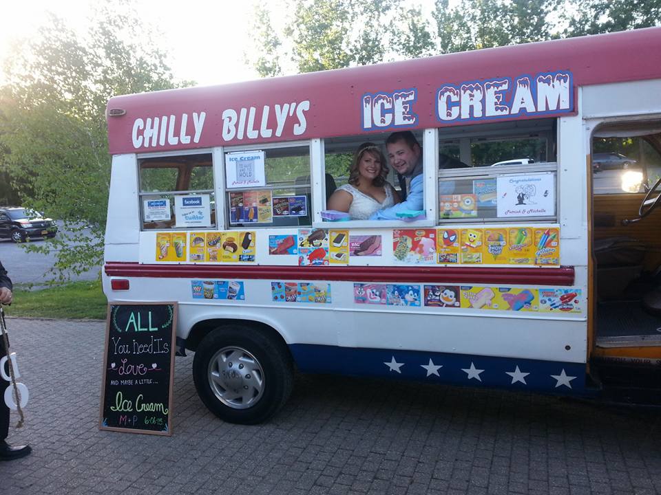 Chilly Billy's Ice Cream Truck For Weddings