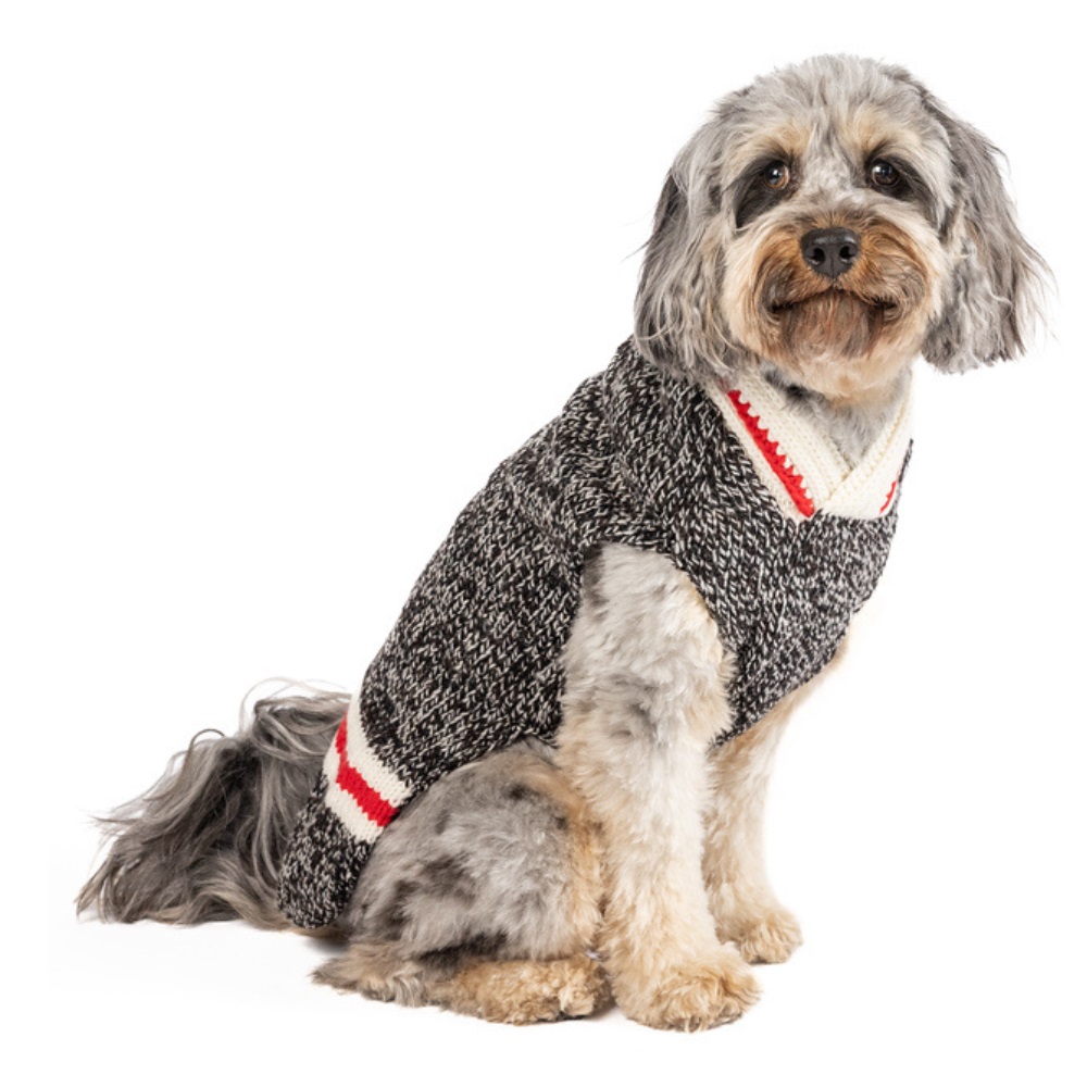 HandKnit Wool Boyfriend Dog Sweater