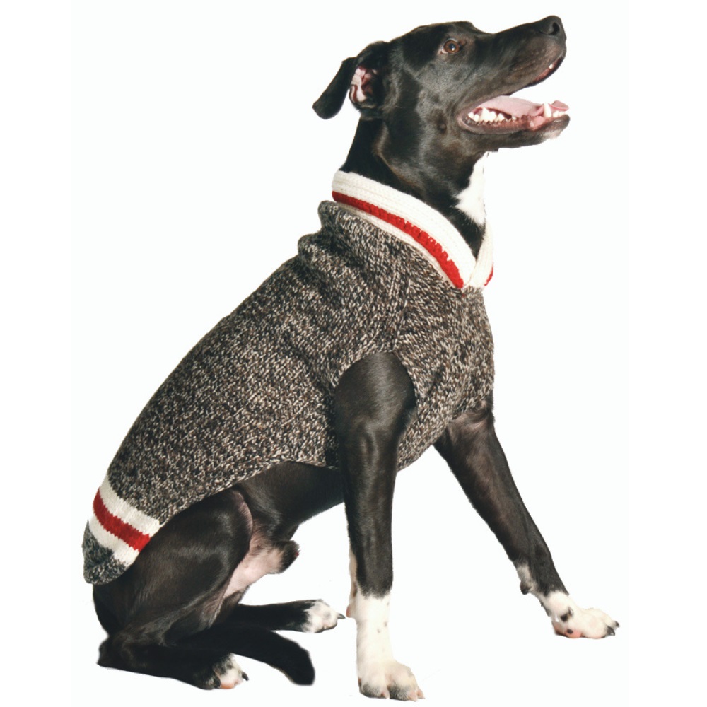 HandKnit Wool Boyfriend Dog Sweater