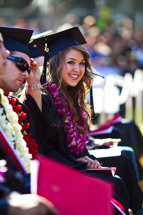 Students tie the knot on their Biola education sooner than expected