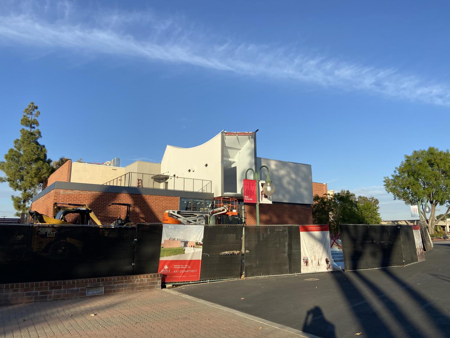 Bardwell Hall opens early for faculty in its late stages of