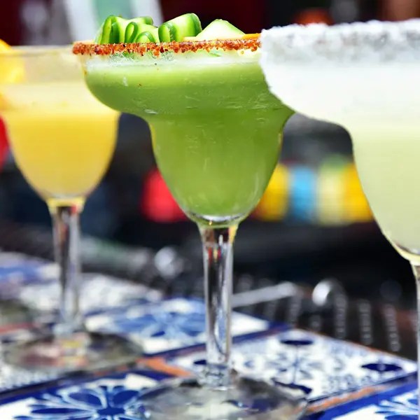 Drink Menu Cerveza Margaritas Tequila Flights Cocktails