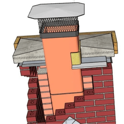 Chimney Crown A Step in Time Chimney Sweeps Chimney Repair
