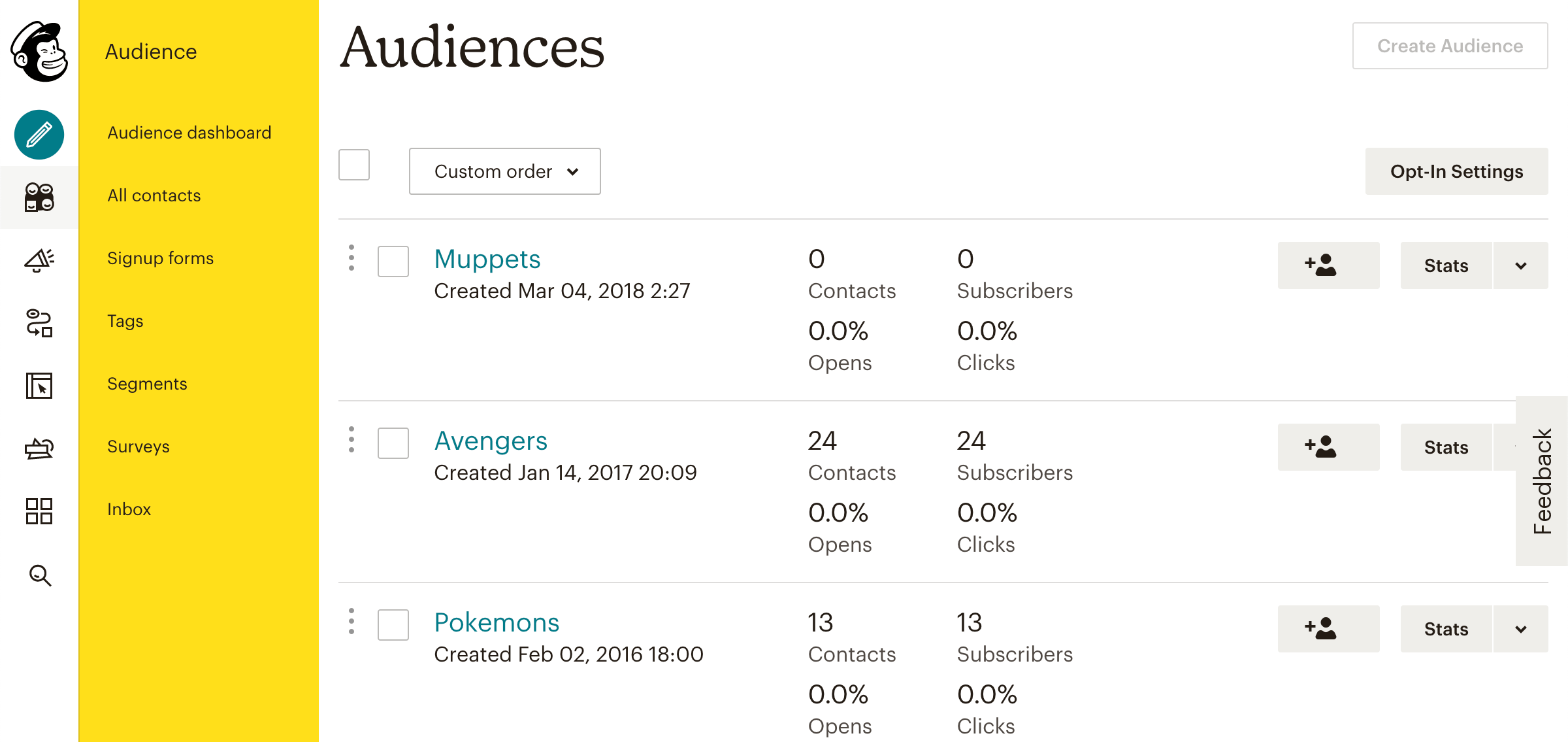 How to easily add a field to a Mailchimp list OrganicWeb