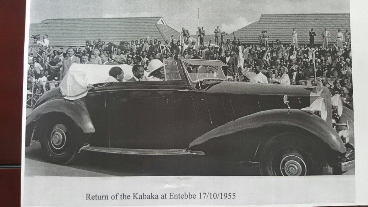 History Inside Kabaka Mutebi’s RollsRoyce Phantom IV car ChimpReports